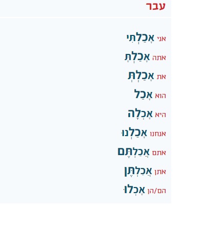 עבר